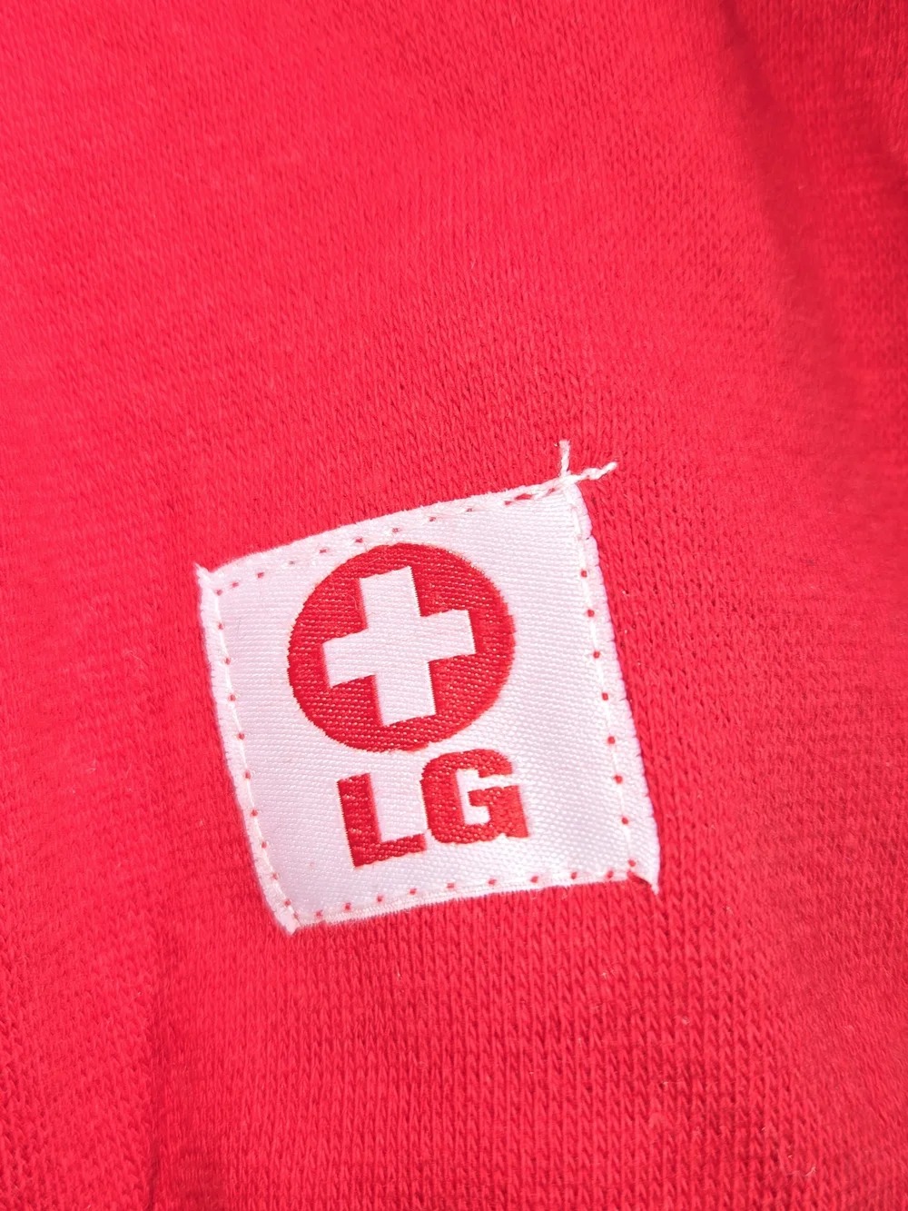 NEW W TAG Lifeguard Palm Beach Red And White Hoodie Mens XL - Picture 8 of 11